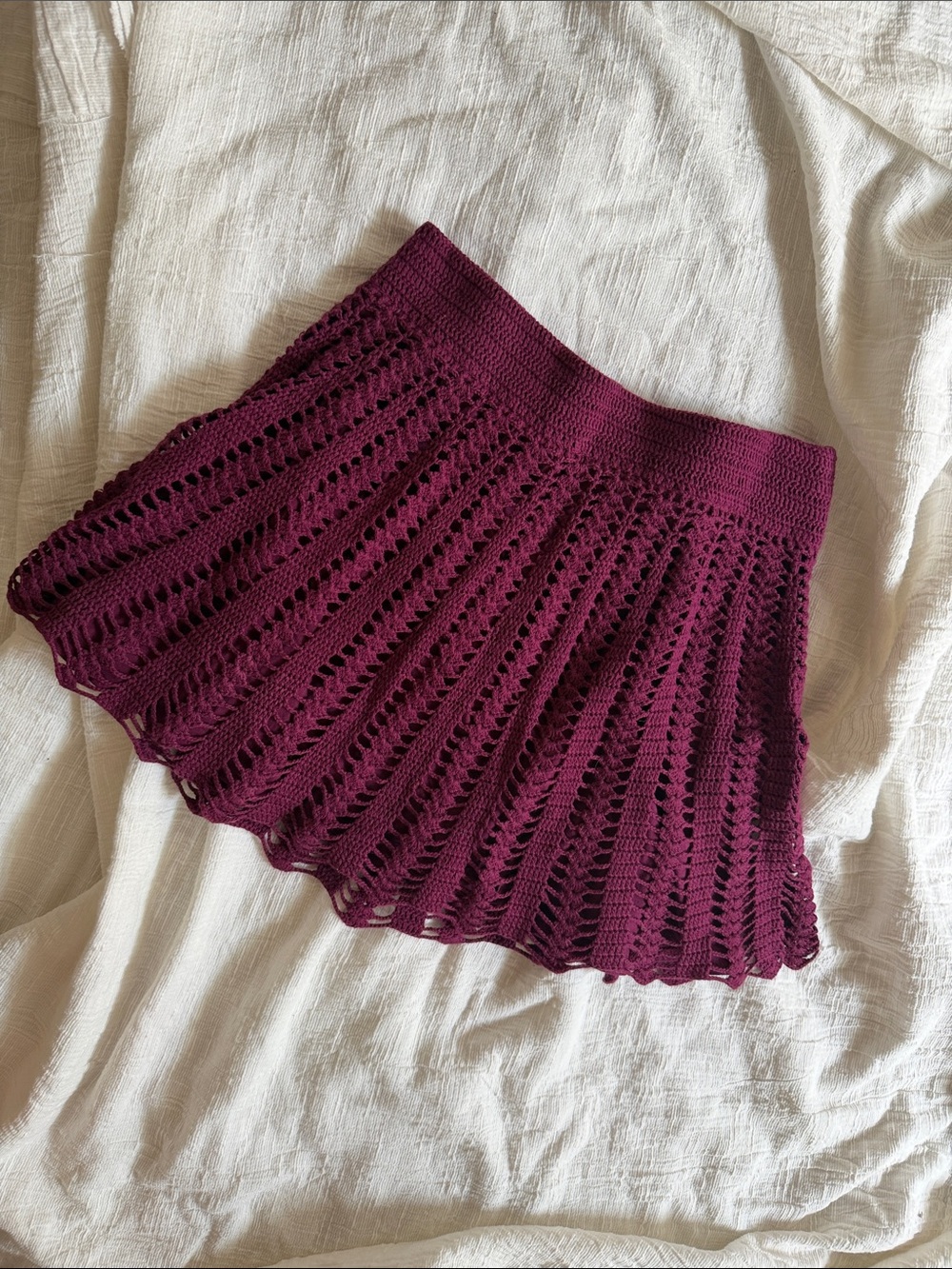 🆕 vintage inspired knit skirt small